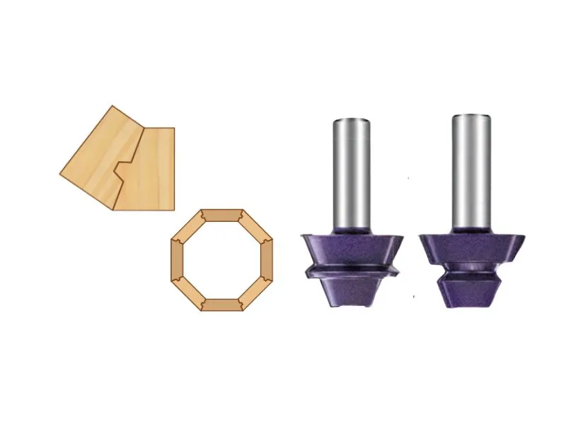 22.5° Lock Miter Set